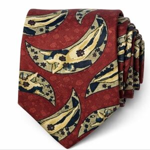 Vintage Celestial Nude Lady Floral Art Novelty Tie | Classic Statement Necktie